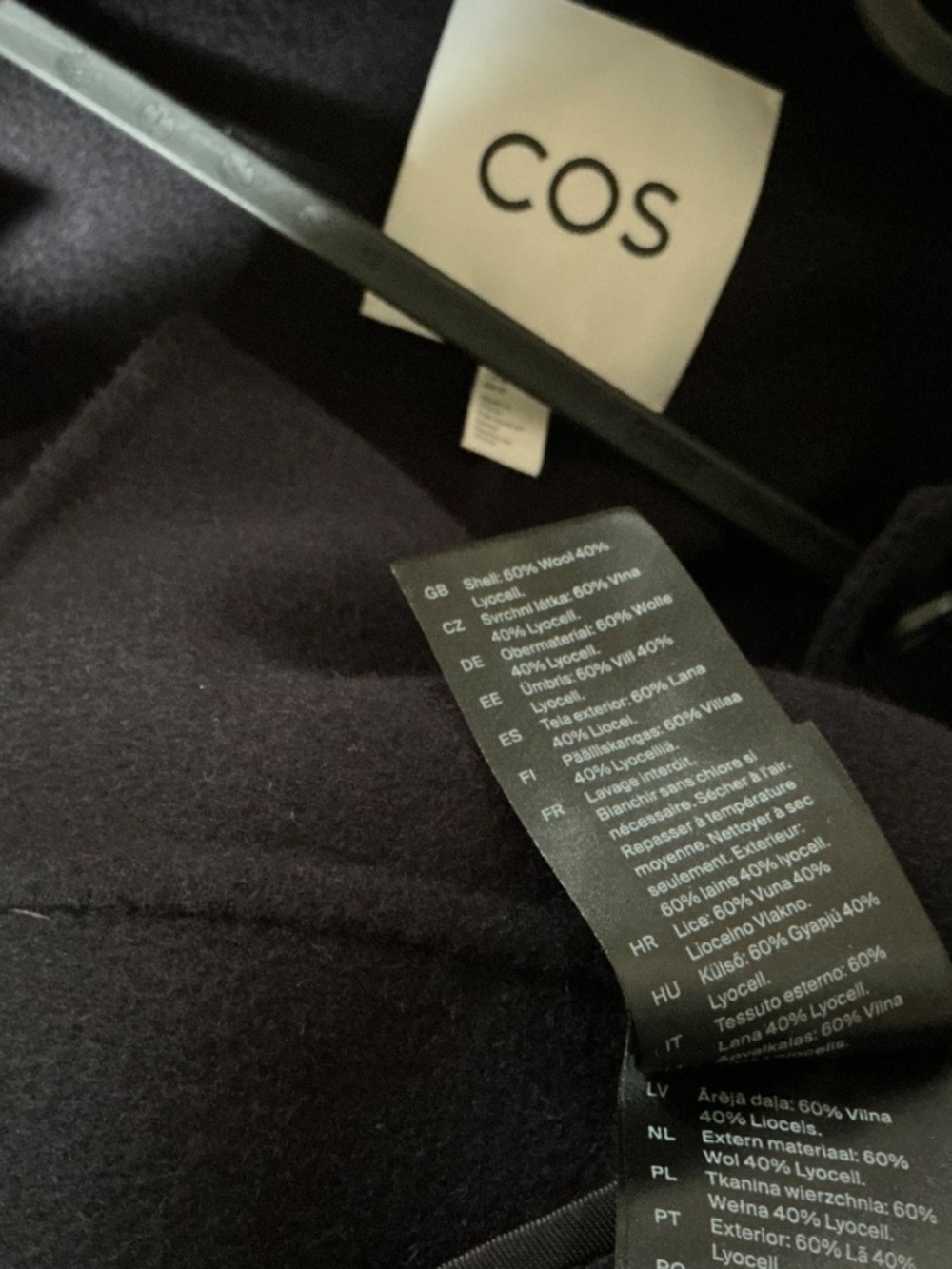 Cos Scarf Coat - Picture 4 of 9